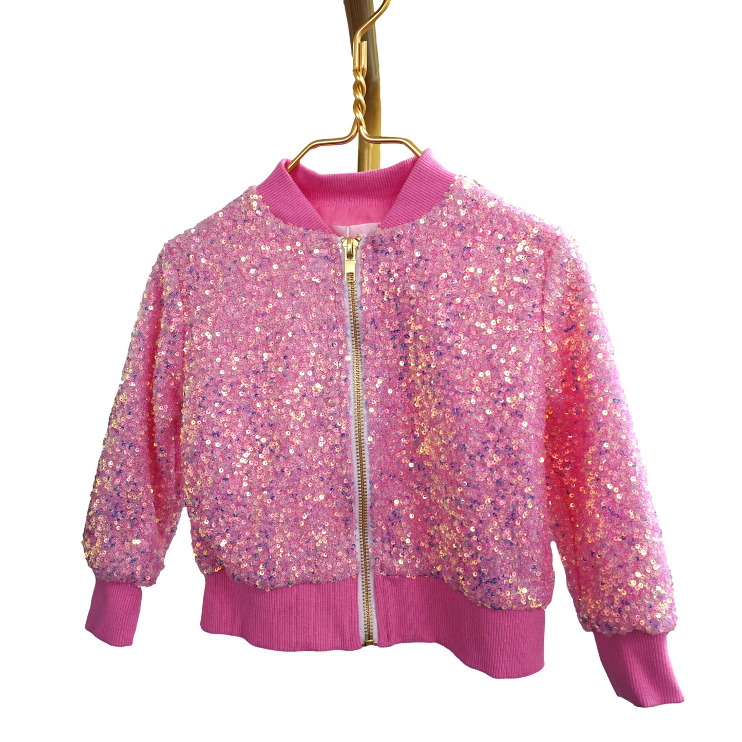 Bubblegum Pink Sequin Jacket