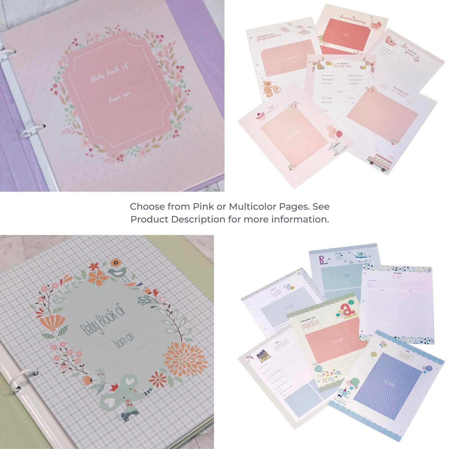 Silk Dress – Baby Memory Book (Shantung)