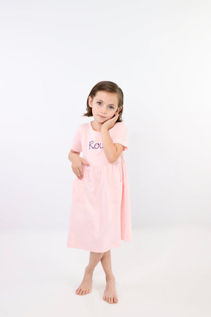 Pima Cotton Dress - Pockets
