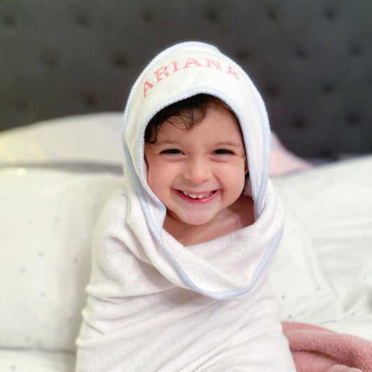 Pima Cotton Baby Bath Wrap Towel