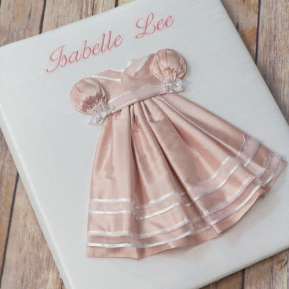 Silk Dress – Baby Memory Book (Shantung)
