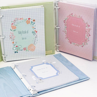 Nursery Rhyme Toile – Baby Memory Book