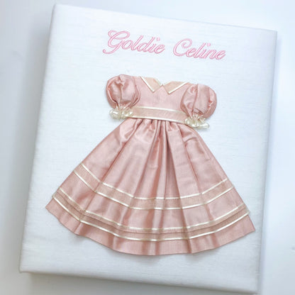 Silk Dress – Baby Memory Book (Shantung)