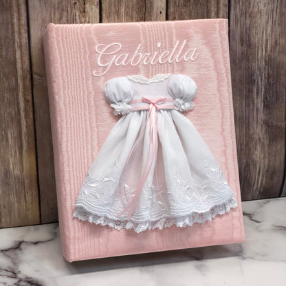 Swiss Batiste Dress – Medium Hardbound Album (Moiré)