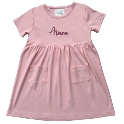 Pima Cotton Dress - Pockets