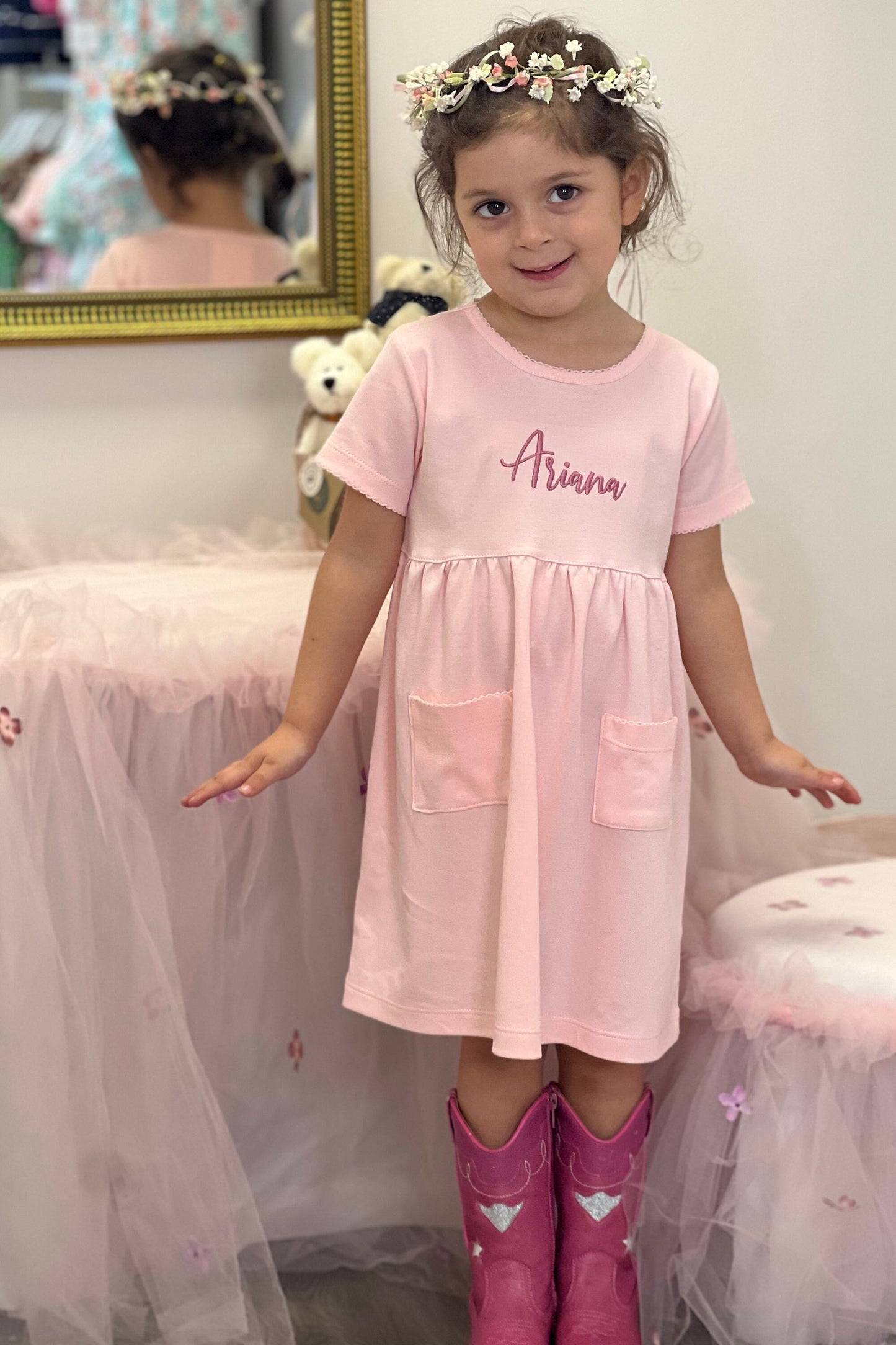 Pima Cotton Dress - Pockets