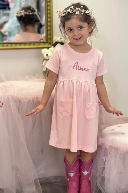 Pima Cotton Dress - Pockets