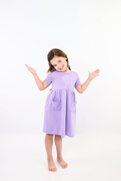 Pima Cotton Dress - Pockets