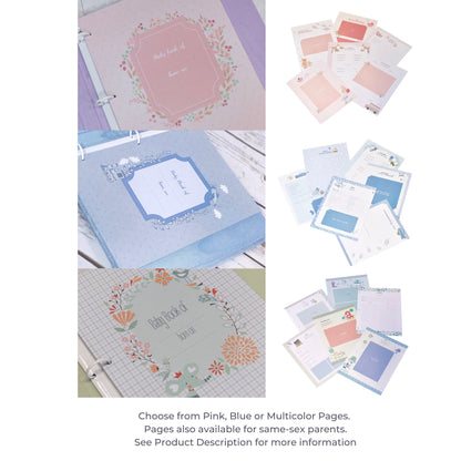 Malibu Poplin Cotton – Baby Memory Book