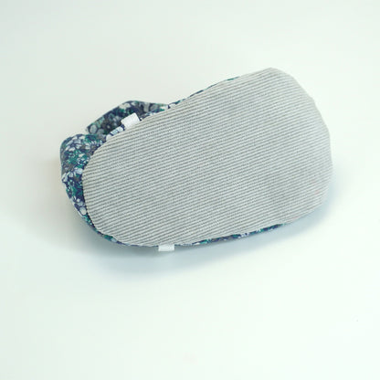 Baby Shoe - Blue Periwinkles