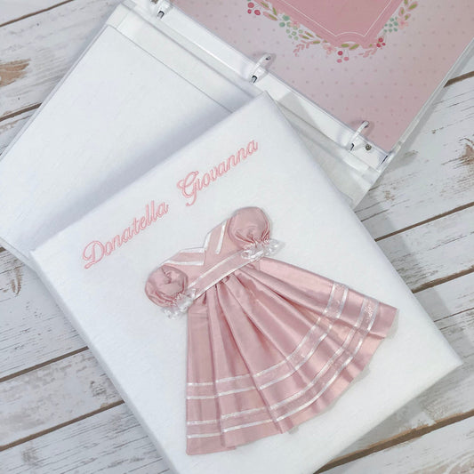 Silk Dress – Baby Memory Book (Shantung)