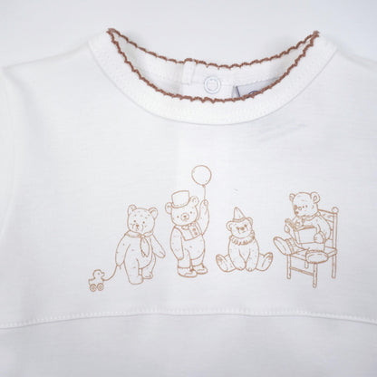 Bears Pima Cotton Baby Gown