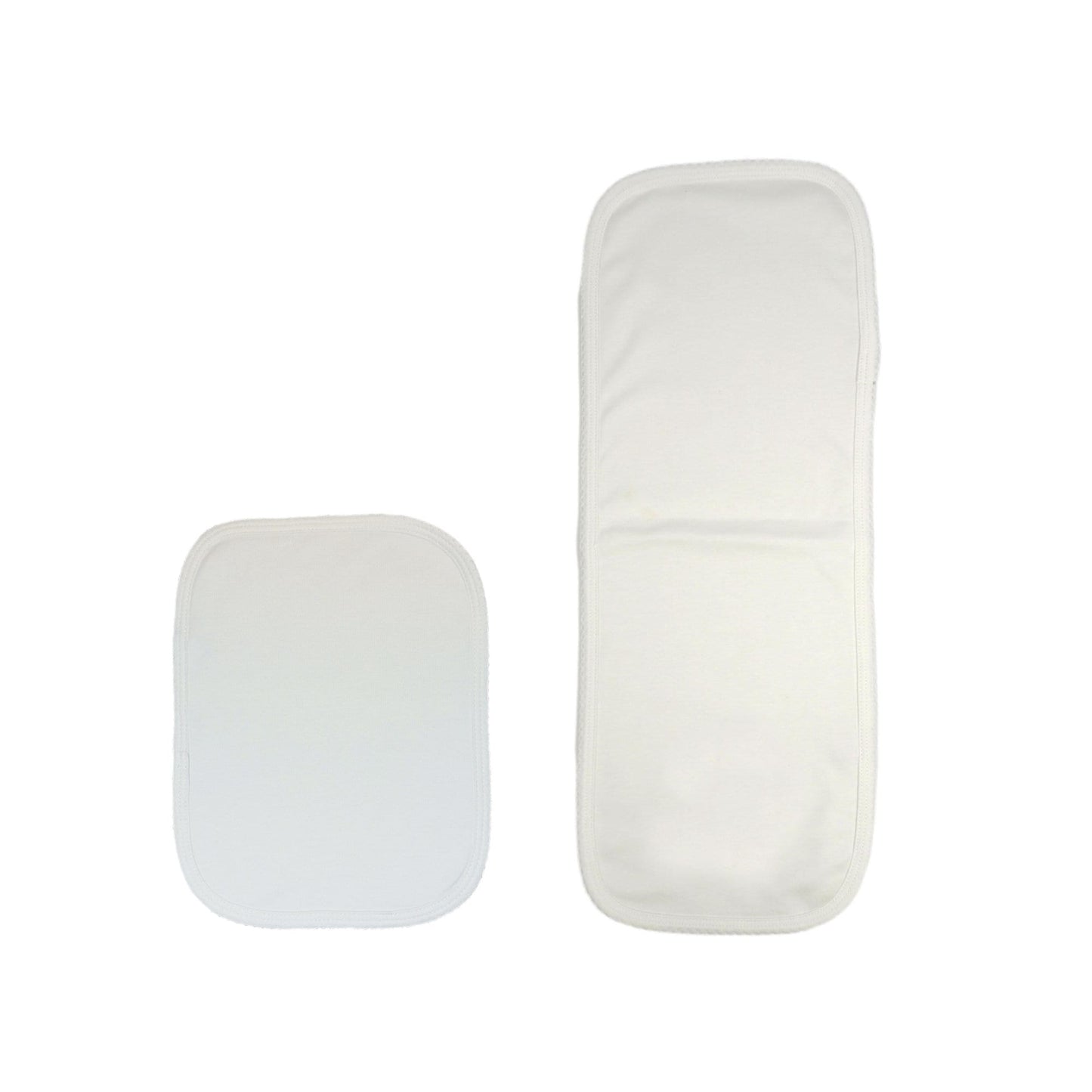 White Pima Cotton Burp Cloth