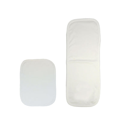 White Pima Cotton Burp Cloth