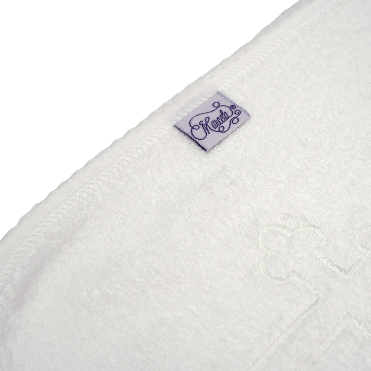 White Pima Cotton Burp Cloth