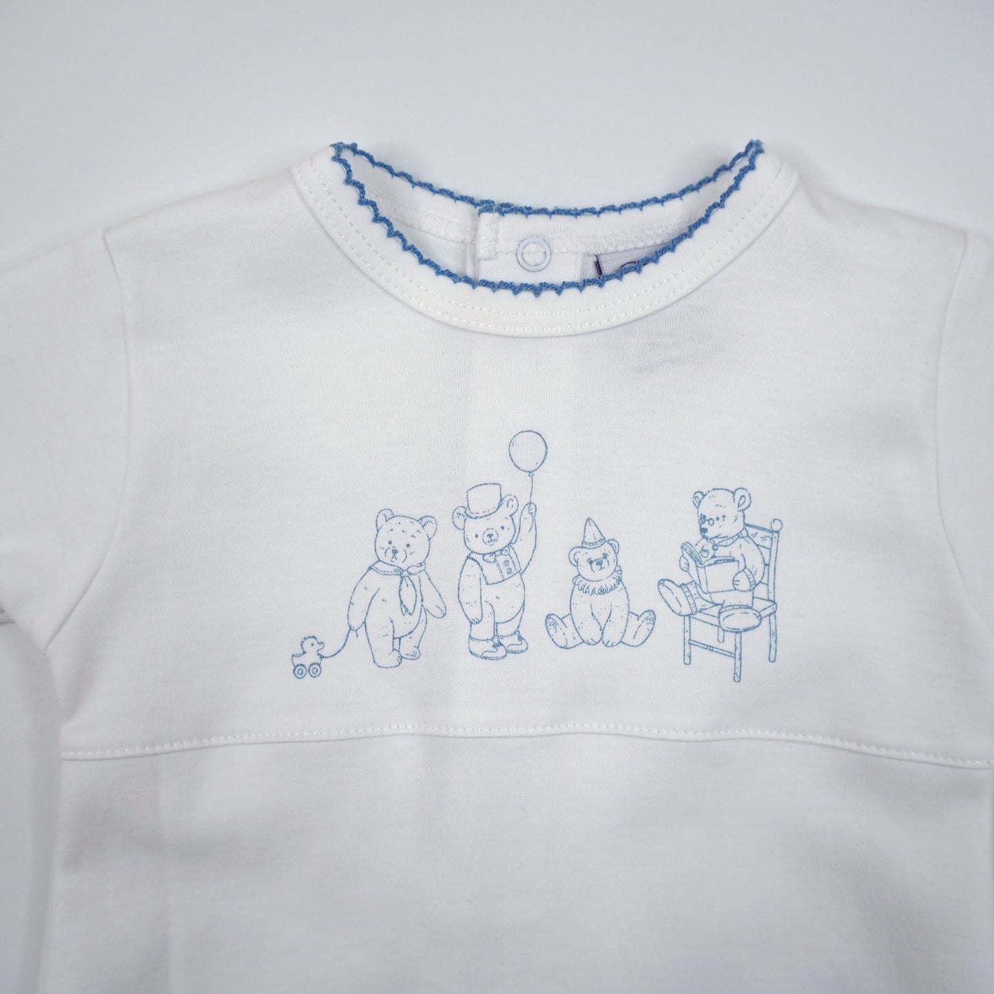Bears Pima Cotton Baby Gown