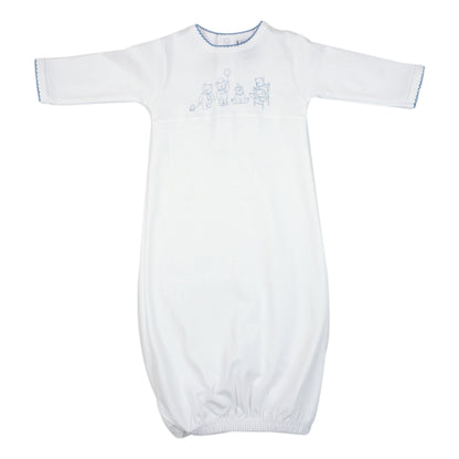 Bears Pima Cotton Baby Gown