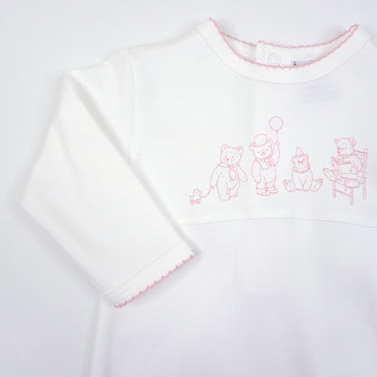 Bears Pima Cotton Baby Gown