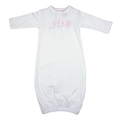 Bears Pima Cotton Baby Gown