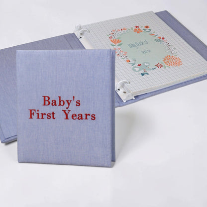 Micro Stripe Cotton – Baby Memory Book (Wholesale)