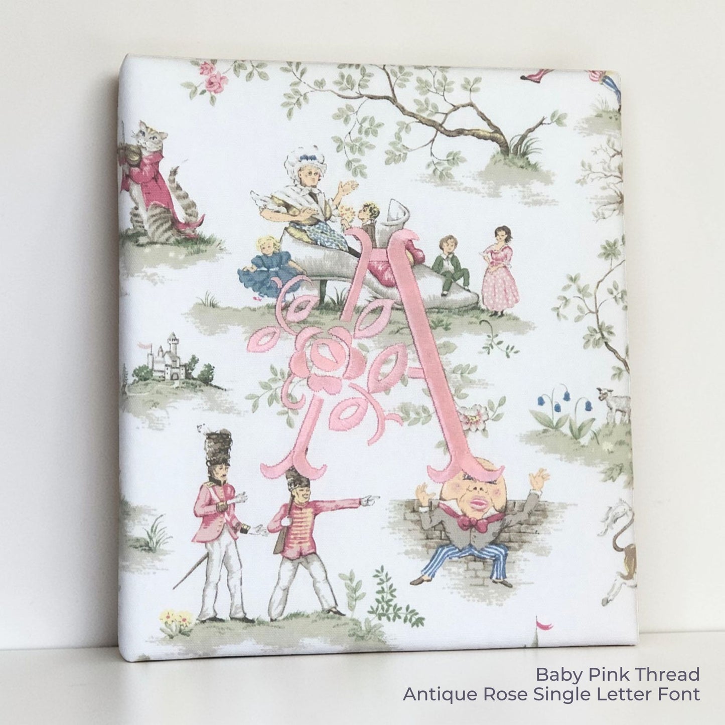 Nursery Rhyme Toile – Baby Memory Book