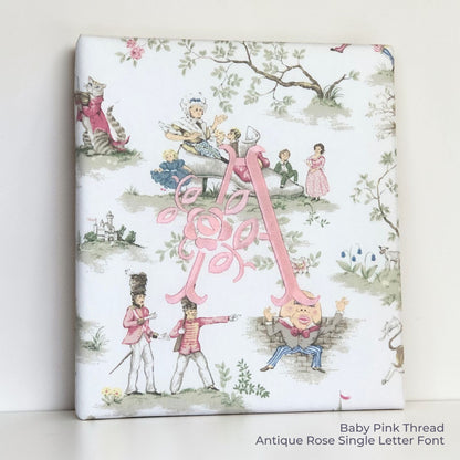 Nursery Rhyme Toile – Baby Memory Book