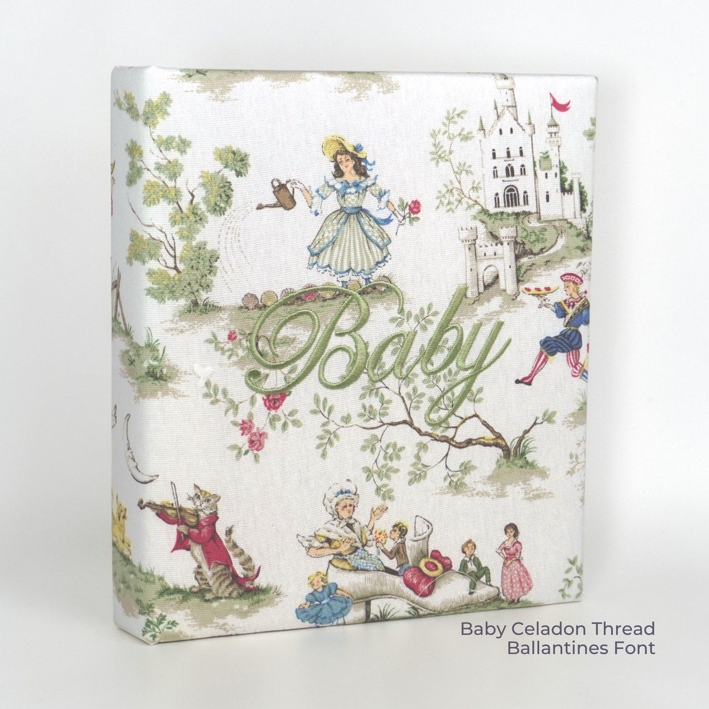 Nursery Rhyme Toile – Baby Memory Book