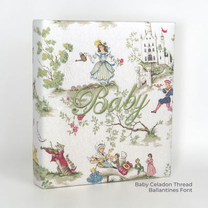 Nursery Rhyme Toile – Baby Memory Book