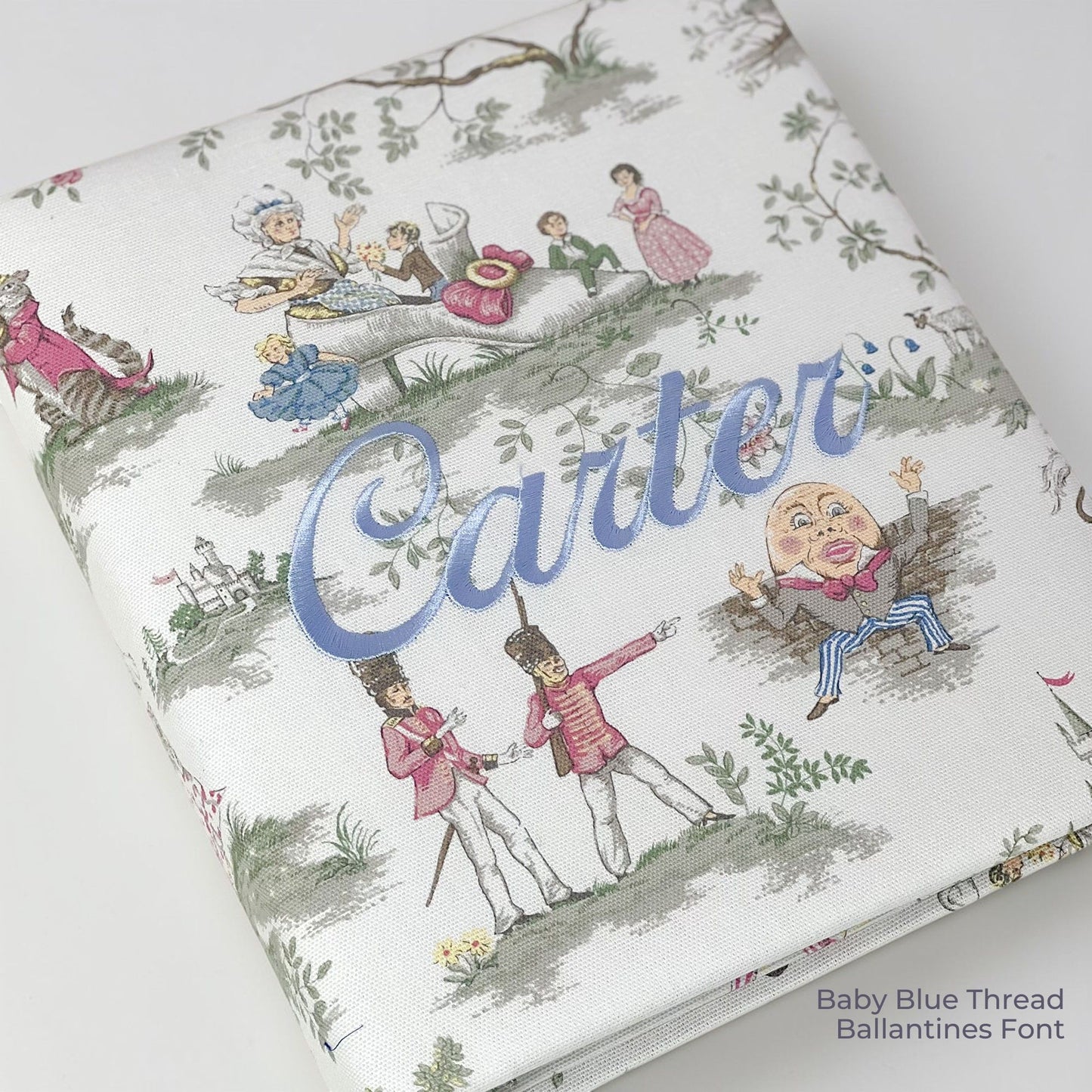 Nursery Rhyme Toile – Baby Memory Book
