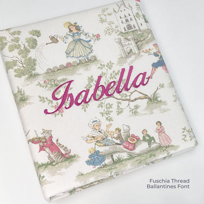 Nursery Rhyme Toile – Baby Memory Book