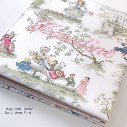 Nursery Rhyme Toile – Baby Memory Book