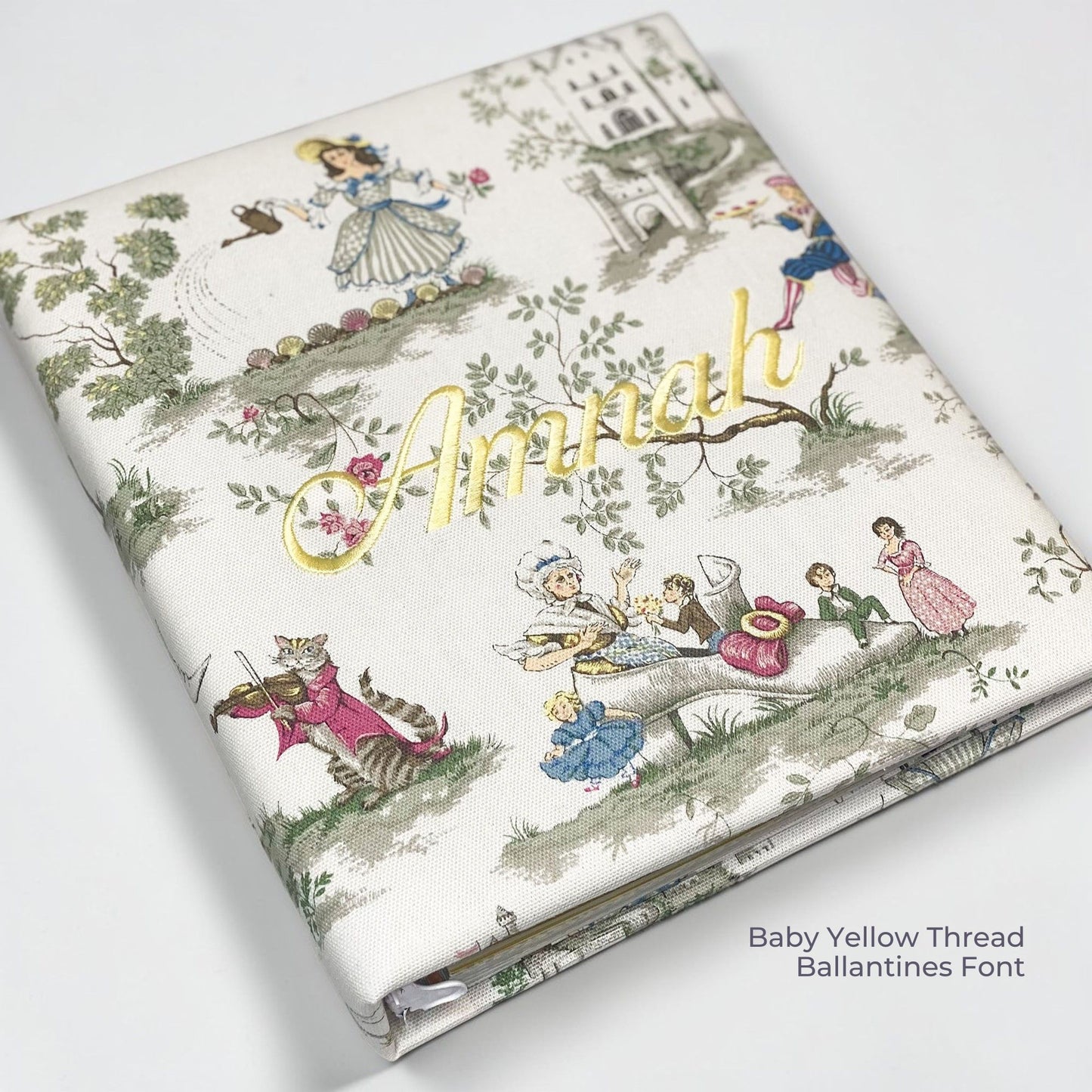 Nursery Rhyme Toile – Baby Memory Book
