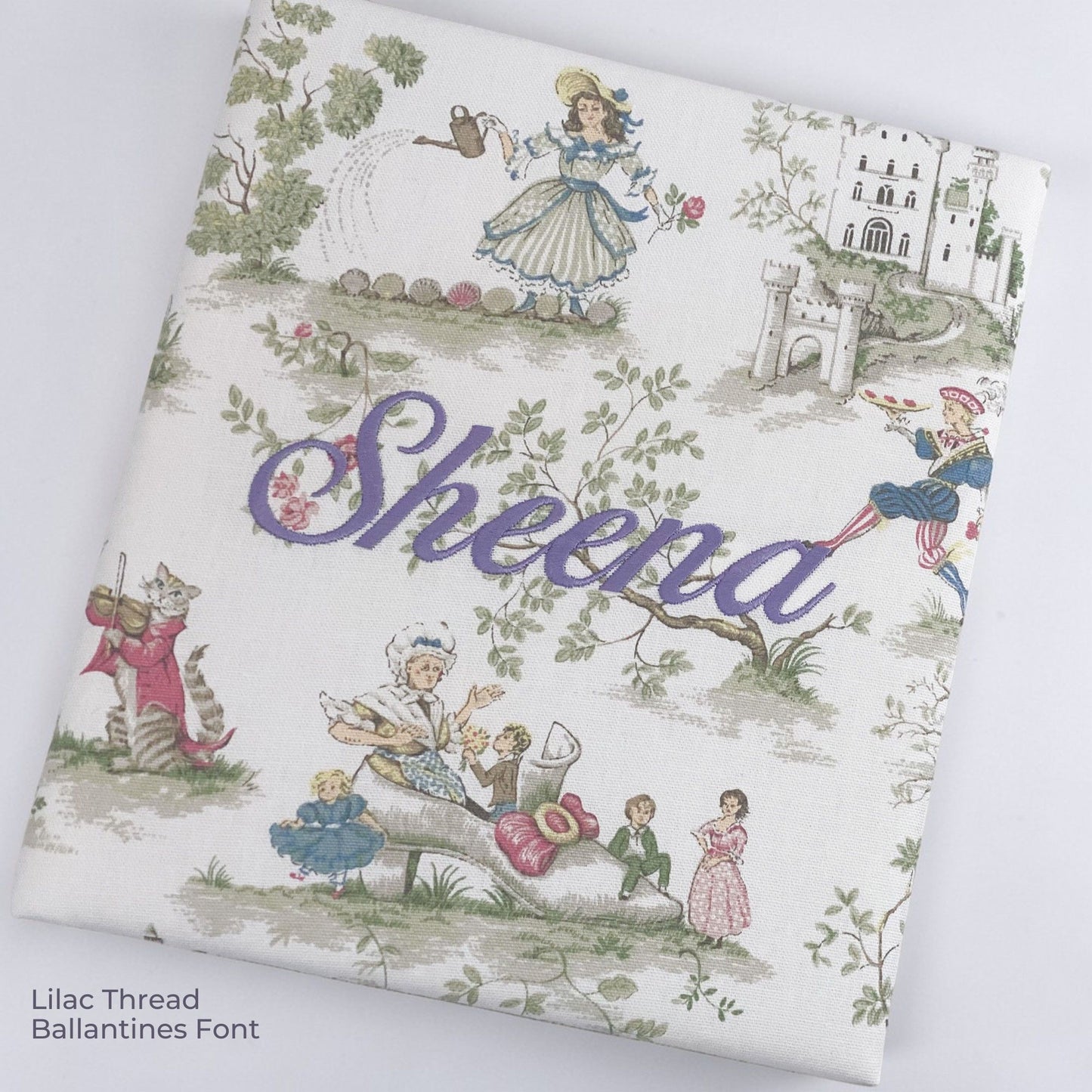 Nursery Rhyme Toile – Baby Memory Book