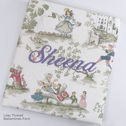 Nursery Rhyme Toile – Baby Memory Book
