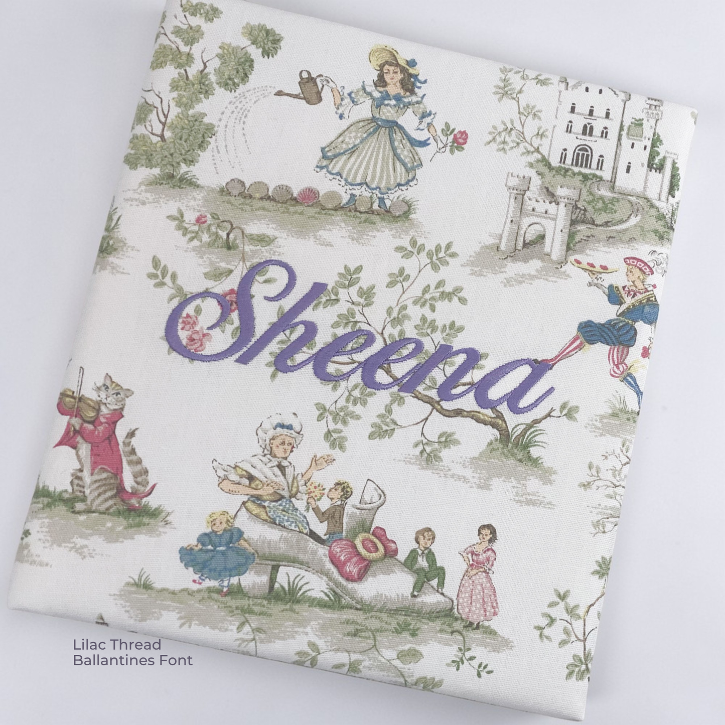 Over the Moon Nursery Rhyme Toile  – Baby Memory Book (Wholesale)