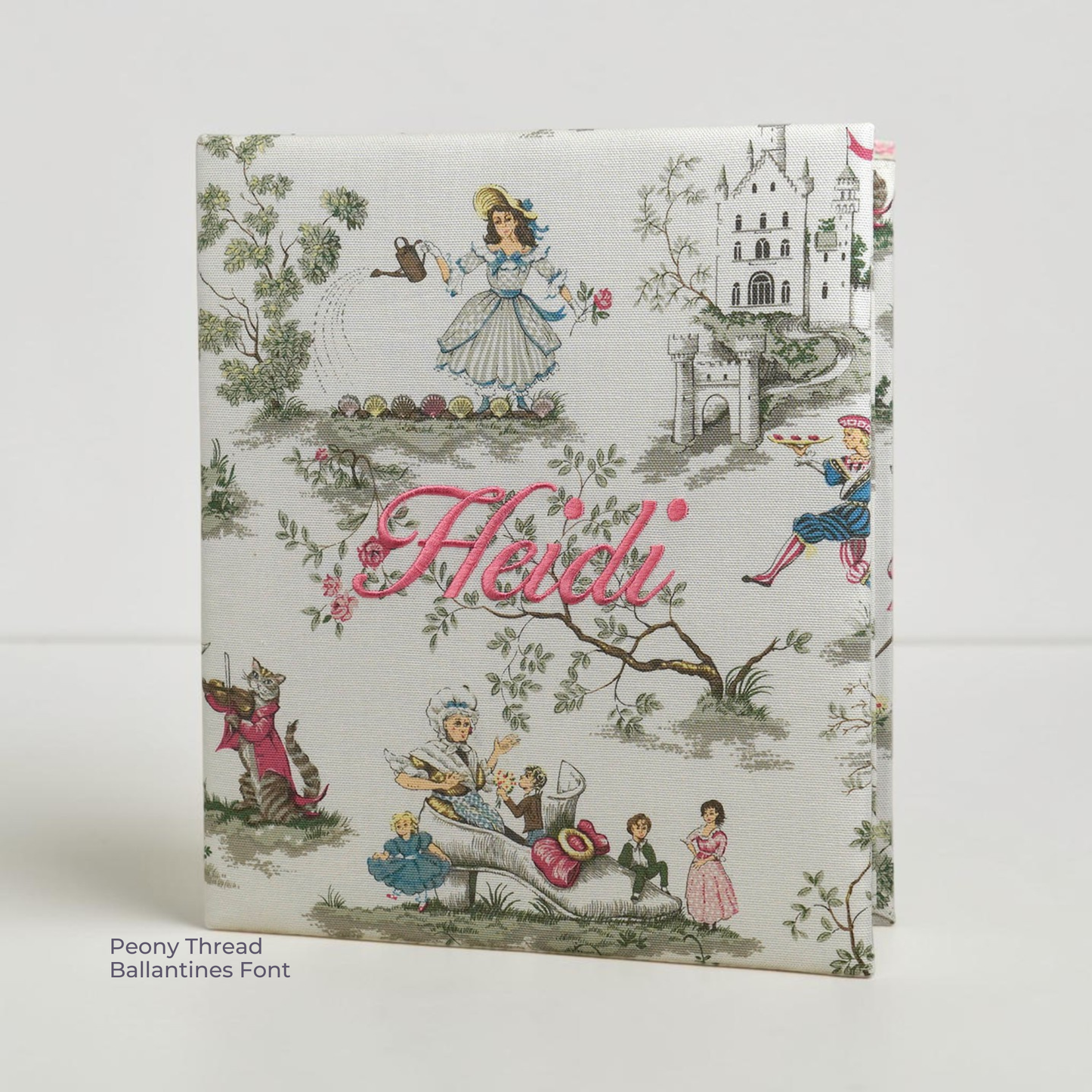 Over the Moon Nursery Rhyme Toile  – Baby Memory Book (Wholesale)