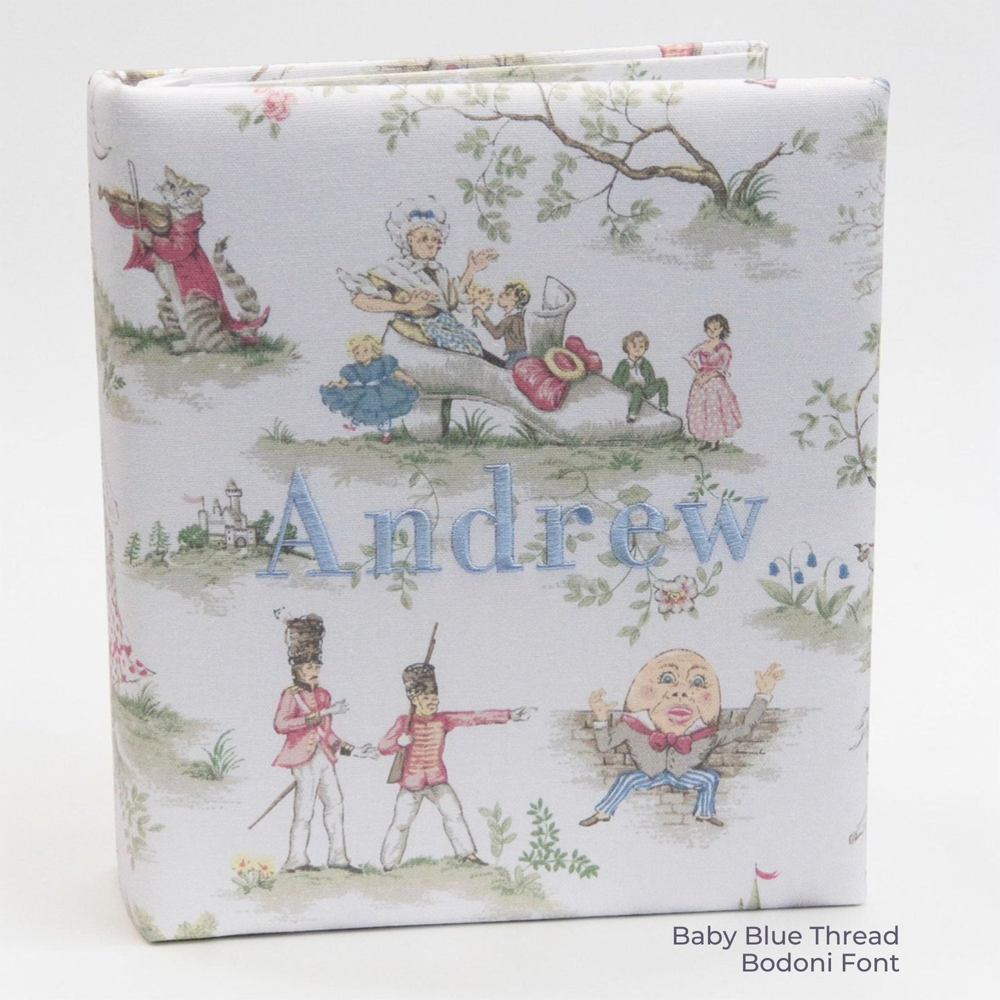 Nursery Rhyme Toile – Baby Memory Book