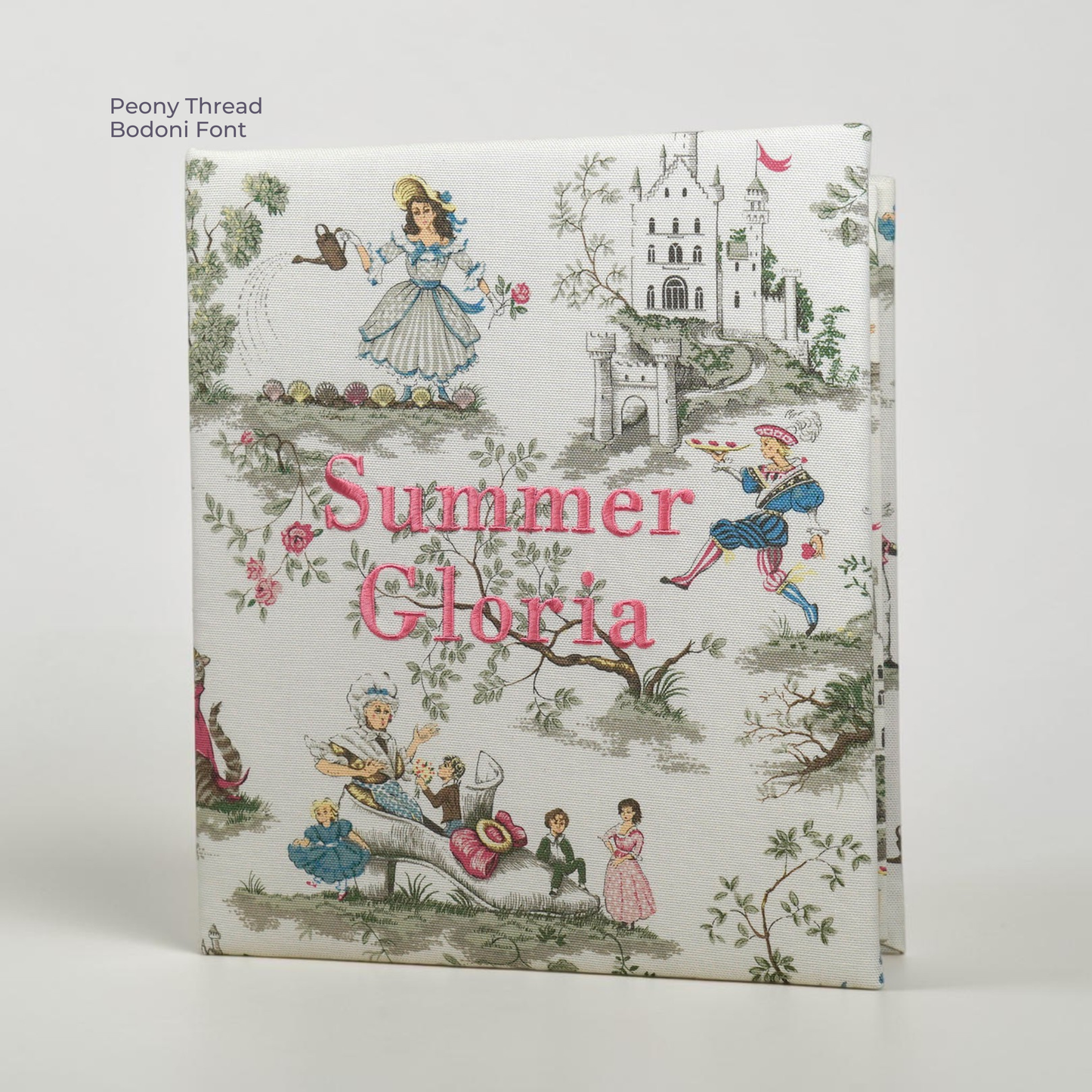 Over the Moon Nursery Rhyme Toile  – Baby Memory Book (Wholesale)