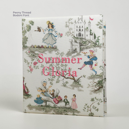Over the Moon Nursery Rhyme Toile  – Baby Memory Book (Wholesale)