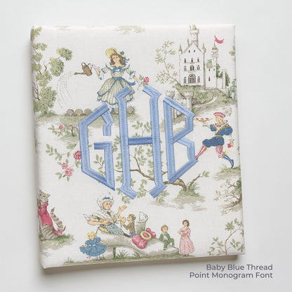 Nursery Rhyme Toile – Baby Memory Book