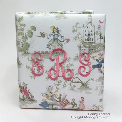 Nursery Rhyme Toile – Baby Memory Book