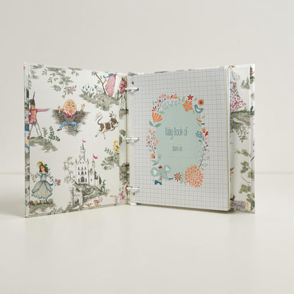 Over the Moon Nursery Rhyme Toile  – Baby Memory Book (Wholesale)