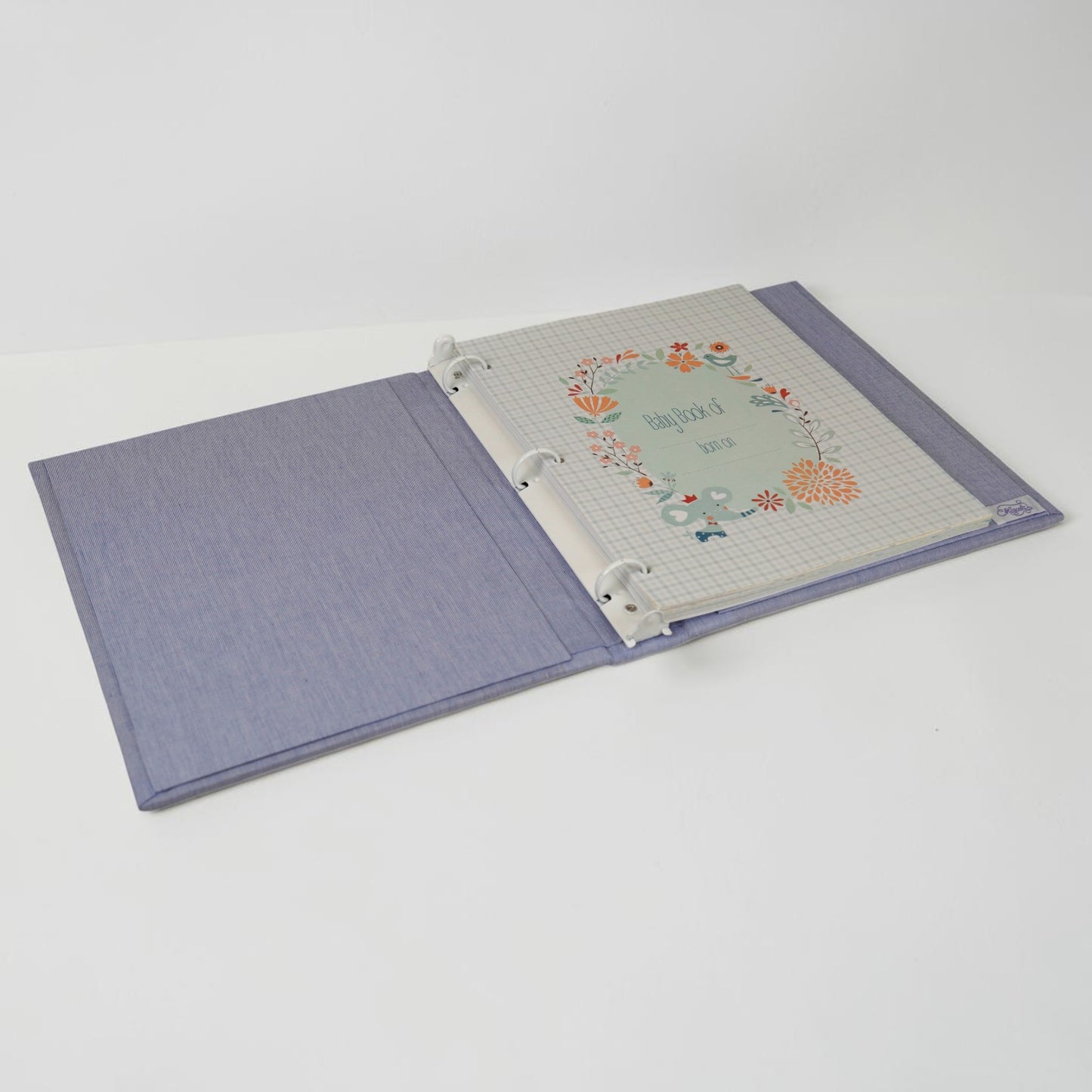Micro Stripe Cotton – Baby Memory Book (Wholesale)