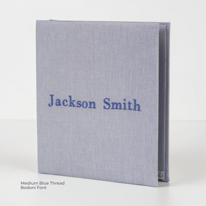 Micro Stripe Cotton – Baby Memory Book (Wholesale)