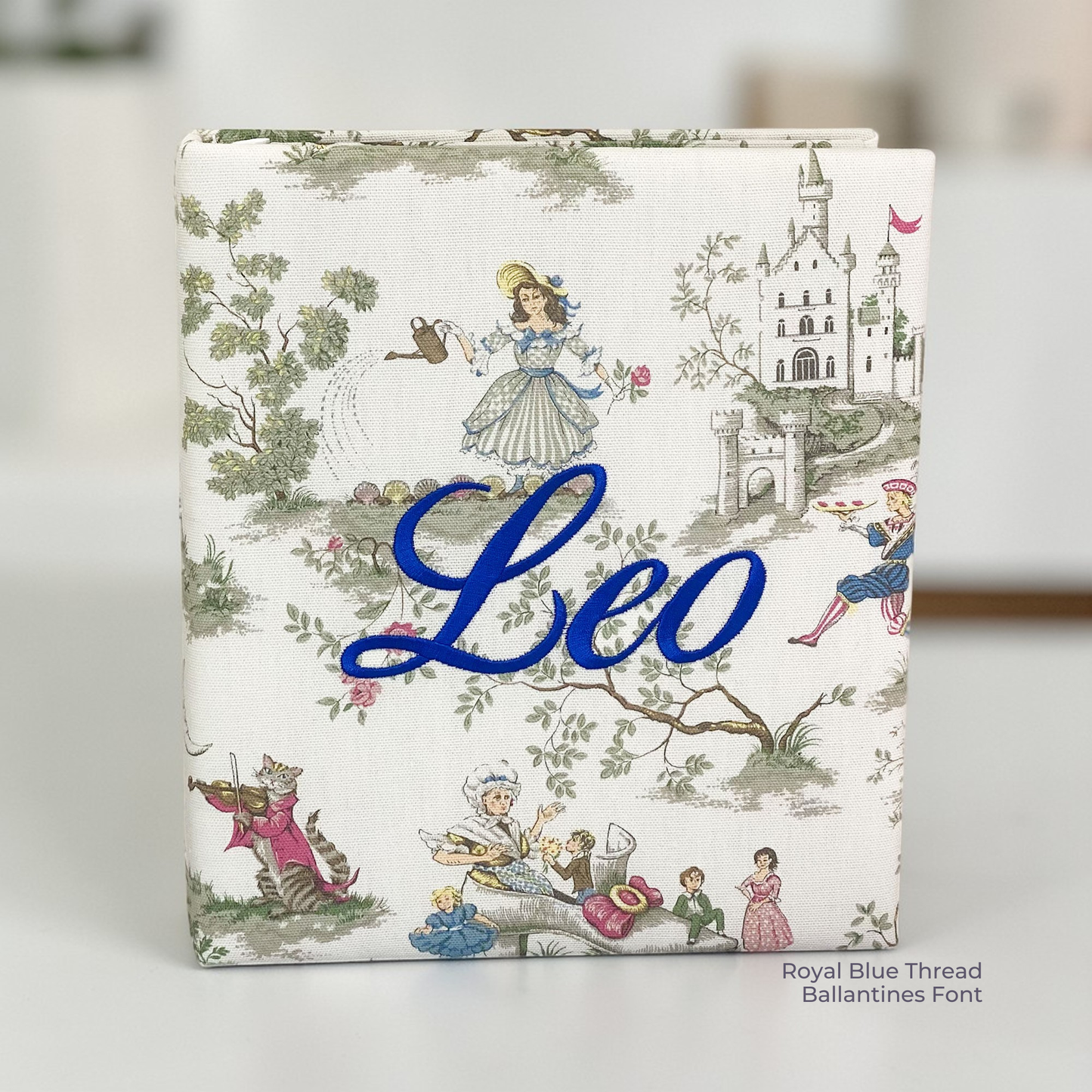 Over the Moon Nursery Rhyme Toile  – Baby Memory Book (Wholesale)