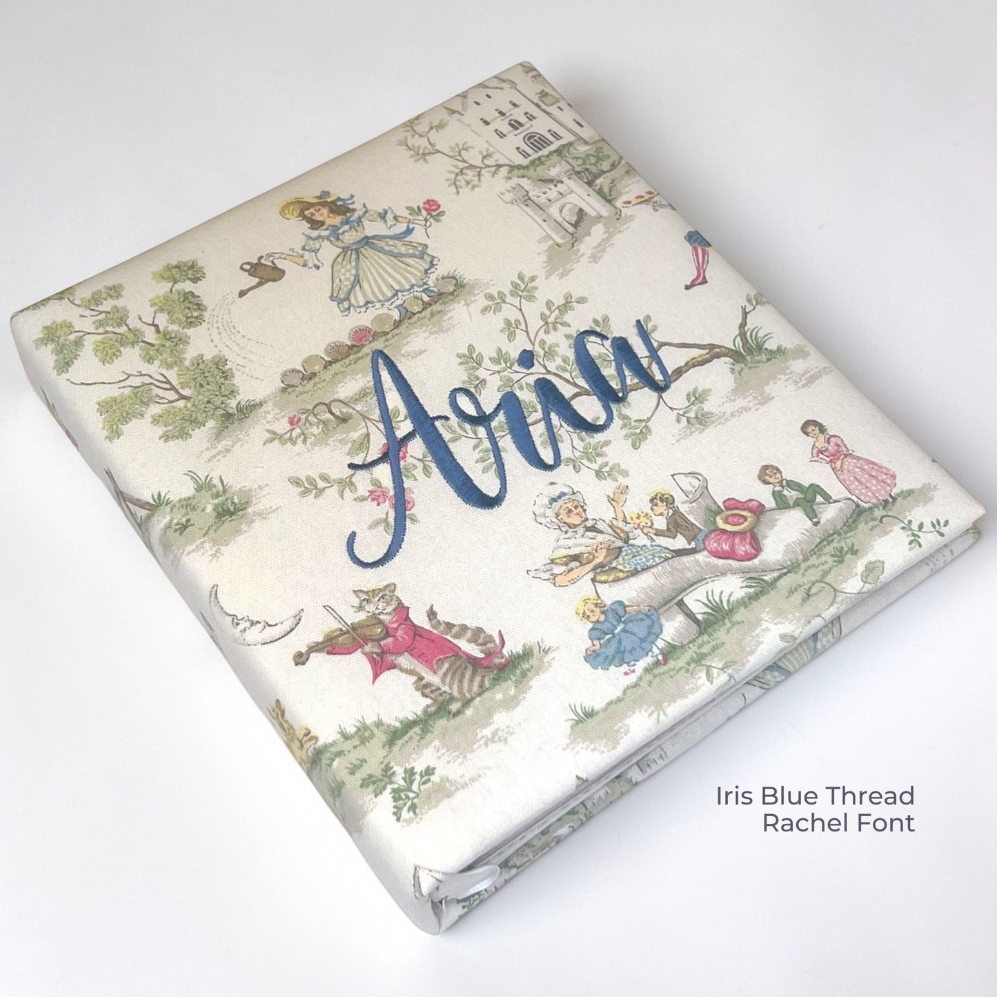 Nursery Rhyme Toile – Baby Memory Book