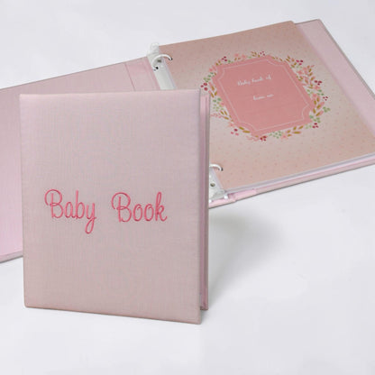 Micro Stripe Cotton – Baby Memory Book (Wholesale)
