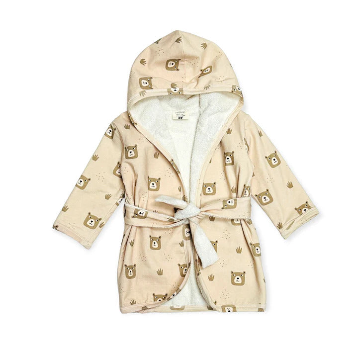 Bear Hooded Baby Bath Robe (Organic Cotton)