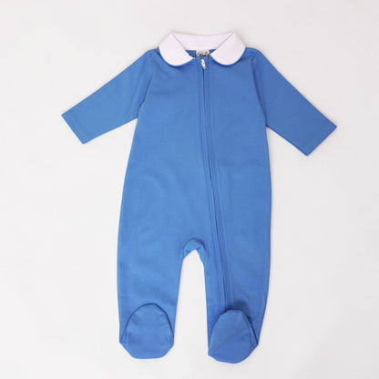 Pima Cotton Peter Pan Collar Footie