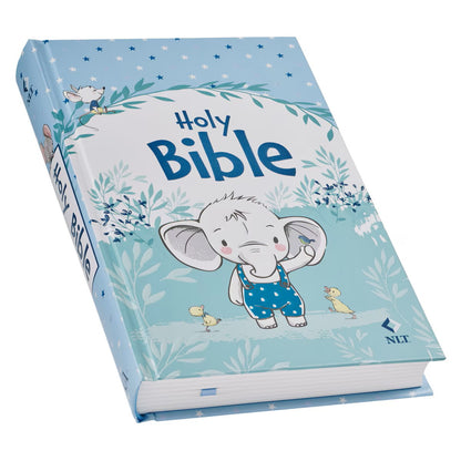 Blue Hardcover Keepsake Bible for Boys
